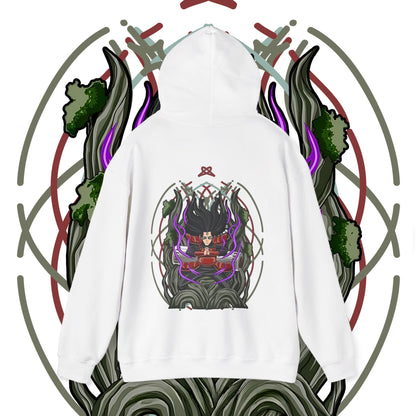 Hashirama Senju Back Print Hoodie | Naruto Anime Cotton Hoodie
