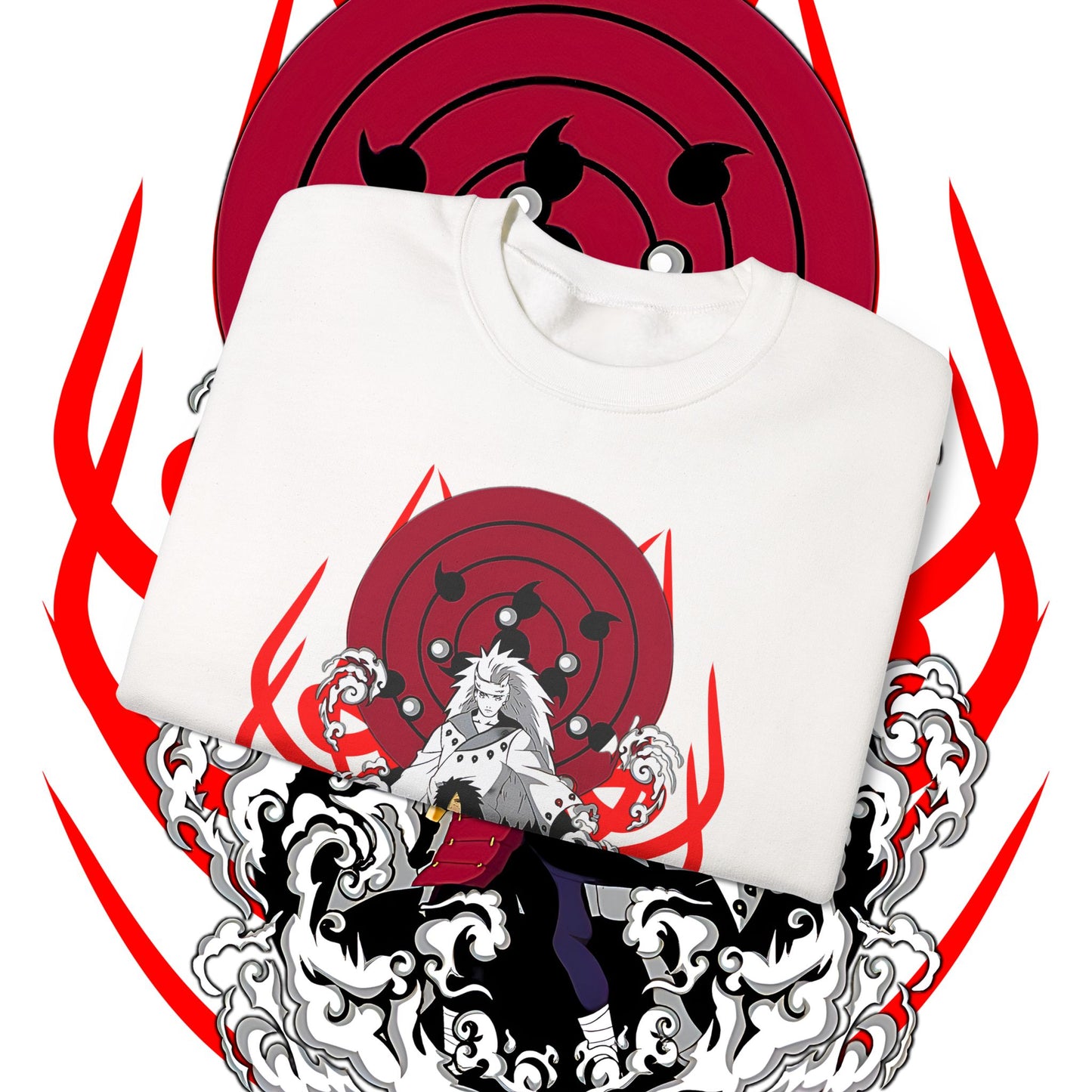 Madara Uchiha Naruto Cotton Sweatshirt