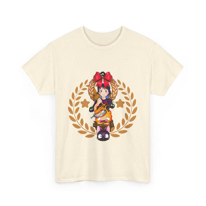 Kiki's Delivery Service T-Shirt 100% Cotton Studio Ghibli Anime Tee