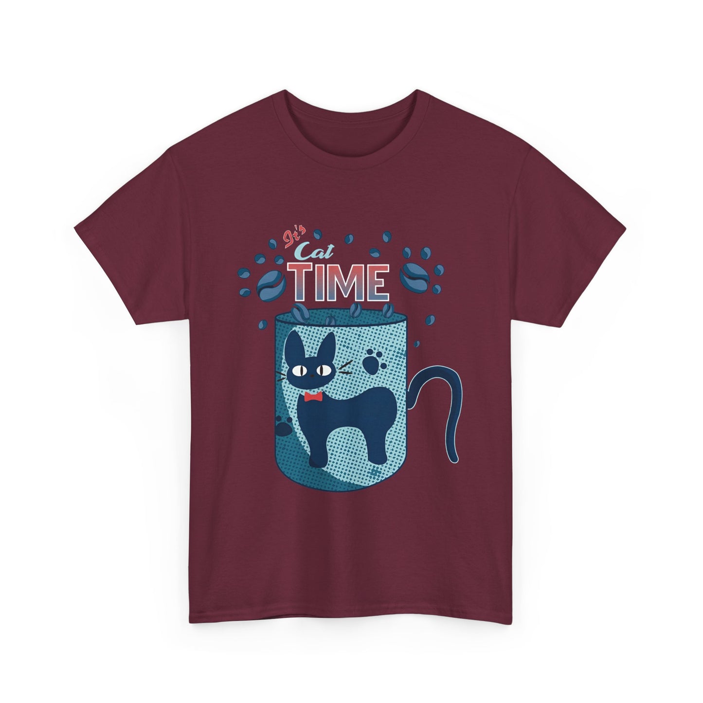 Jiji Cat Tea Time T-Shirt | Kiki’s Delivery Service Anime Tee