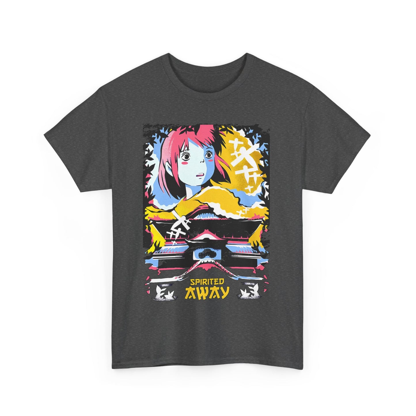 Spirited Away Japan Art T-Shirt | 100% Cotton Studio Ghibli Tee