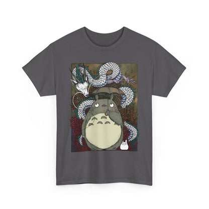 Totoro Haku Dragon T-Shirt | 100% Cotton Studio Ghibli Anime Tee