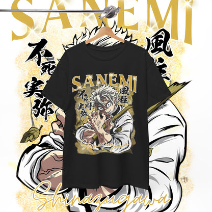 Sanemi Shinazugawa Hashira Cotton T-Shirt | Demon Slayer Anime Tee