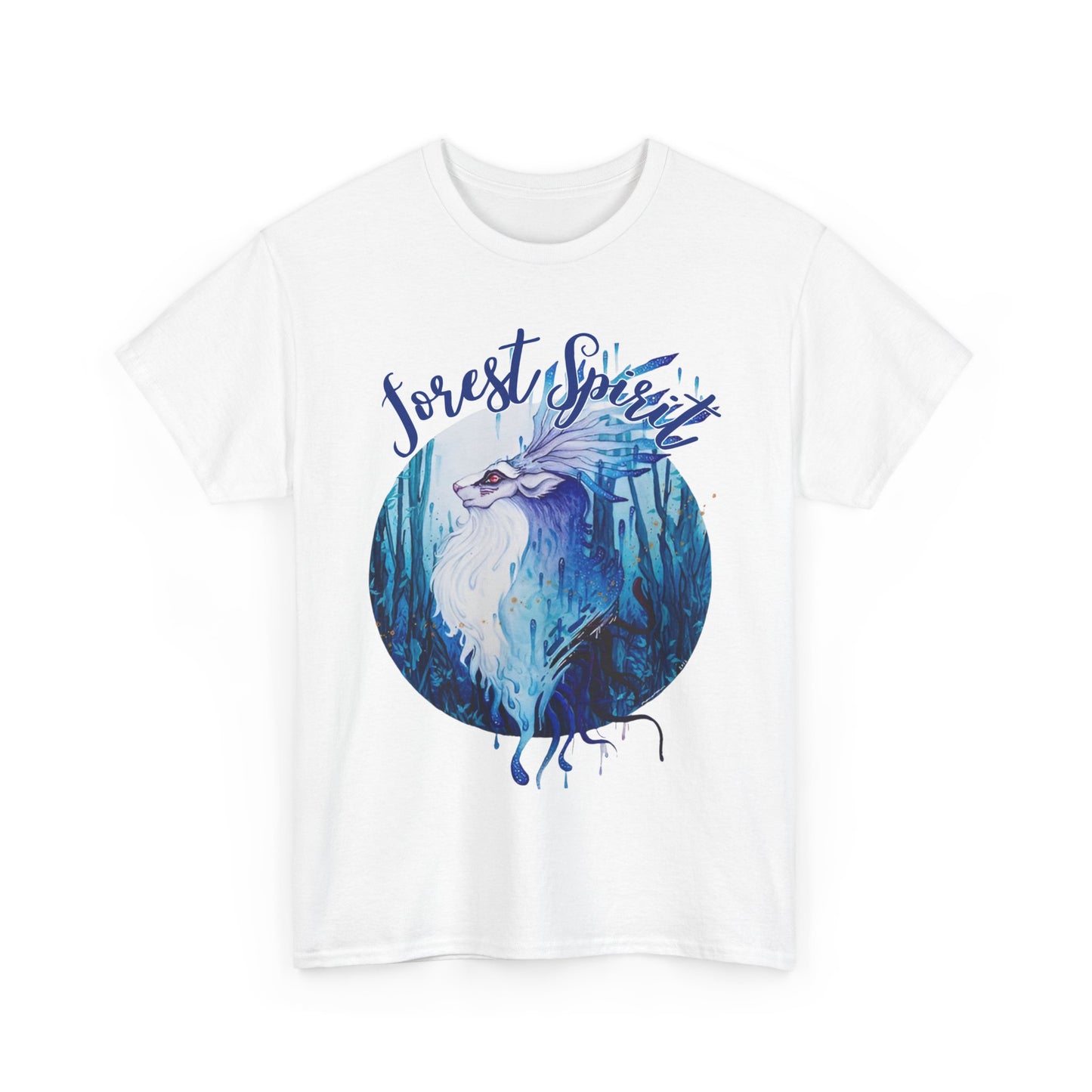 Forest Spirit Anime Ghibli T-Shirt 100% Cotton | Studio Ghibli Graphic Tee