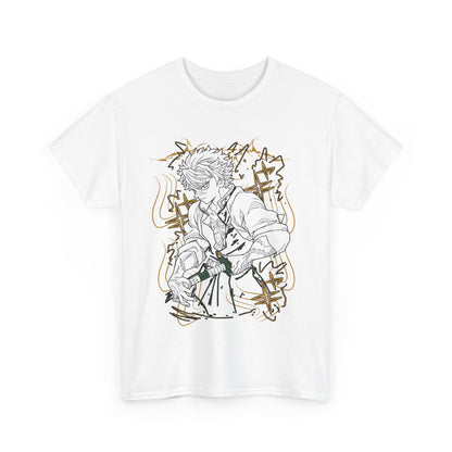Sanemi Shinazugawa Demon Slayer T-Shirt – 100% Cotton Anime Tee for Demon Slayer Fans