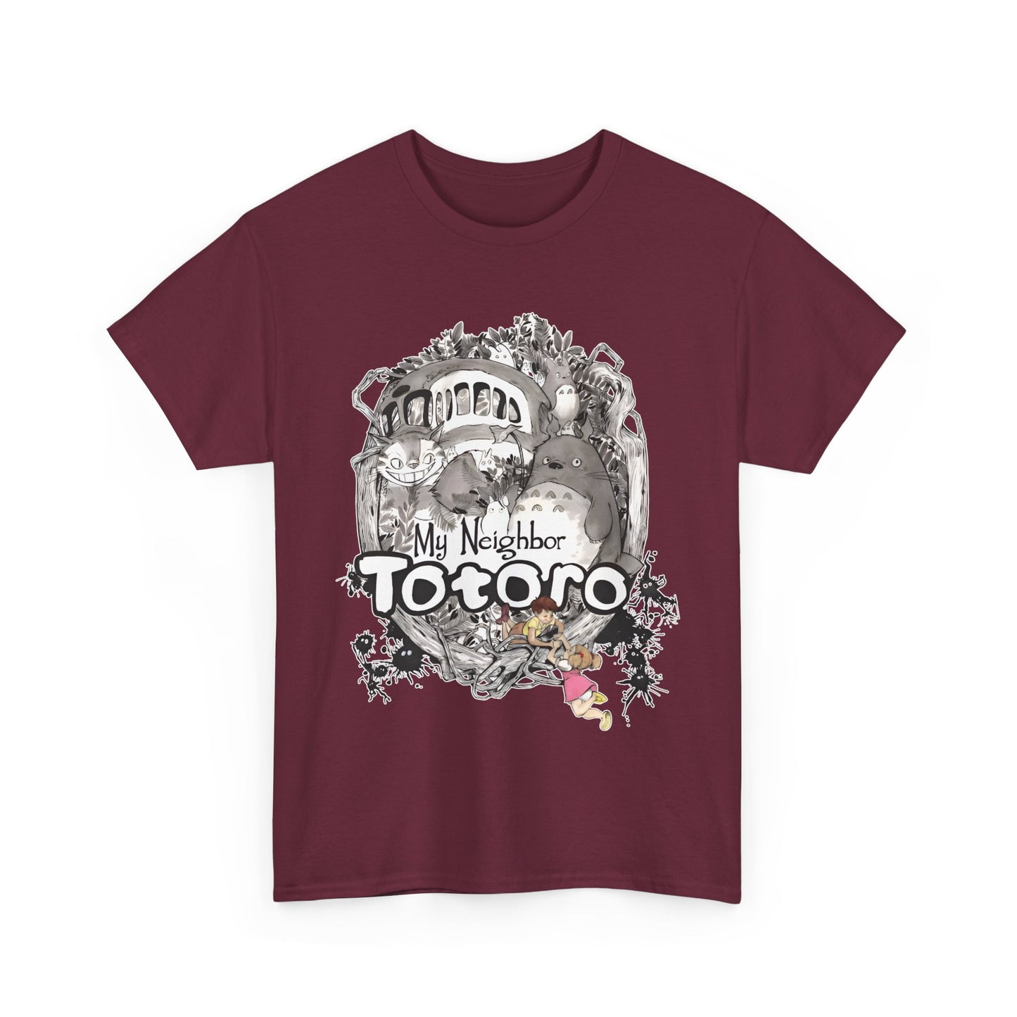 Totoro Anime Art T-Shirt | 100% Cotton Studio Ghibli Graphic Tee