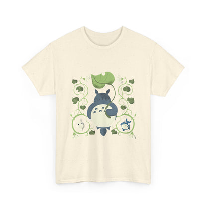 Totoro Nature Shirt – 100% Cotton Ghibli T-Shirt for Forest and Anime Lovers