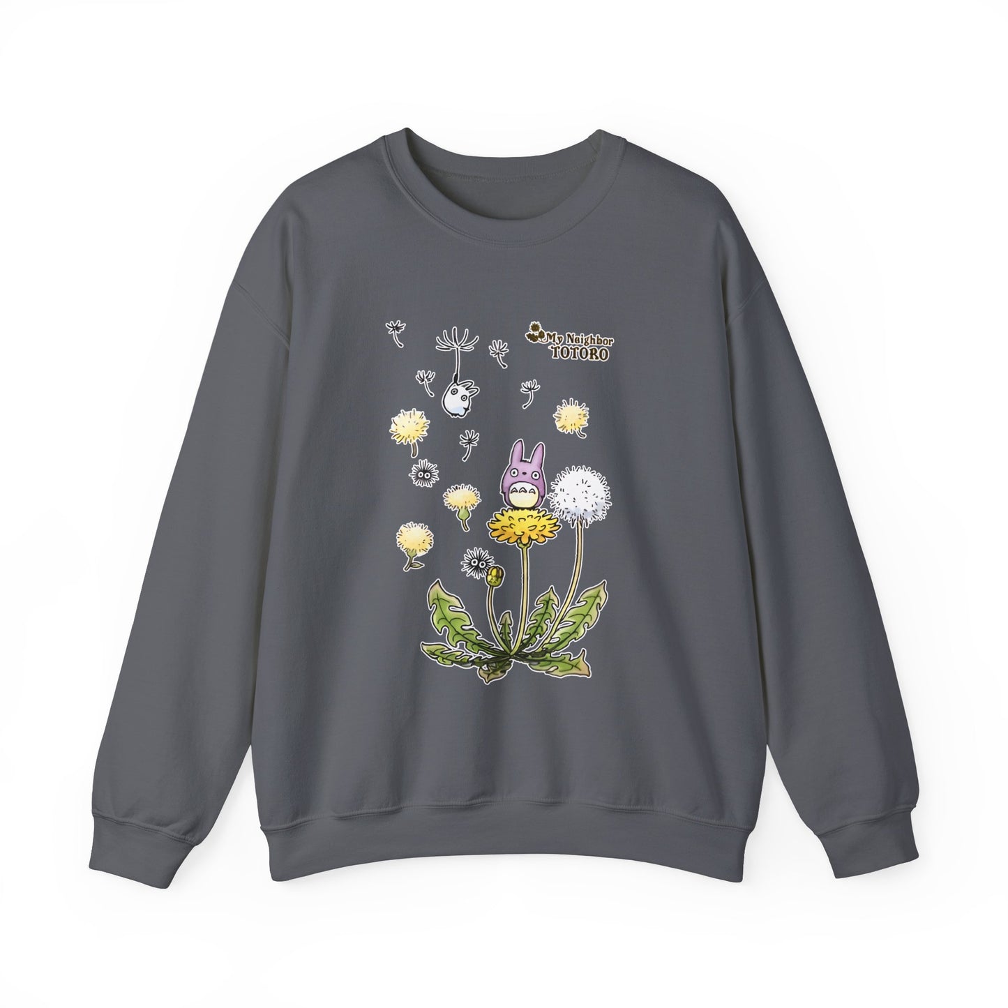 My Neighbor Totoro Woods Sweatshirt – Cozy 100% Cotton Studio Ghibli Forest Pullover