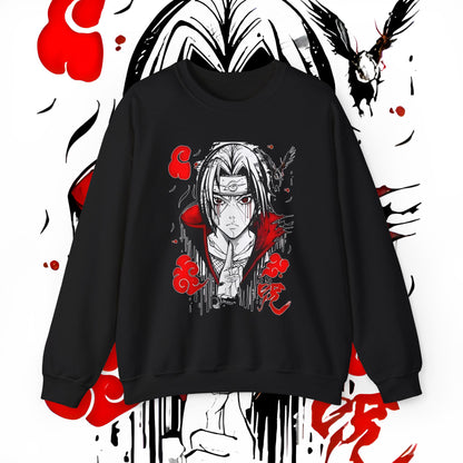 Itachi Uchiha Naruto Cotton Sweatshirt | Anime Ninja Streetwear