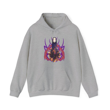 No Face Hoodie – 100% Cotton Spirited Away Studio Ghibli Anime Pullover
