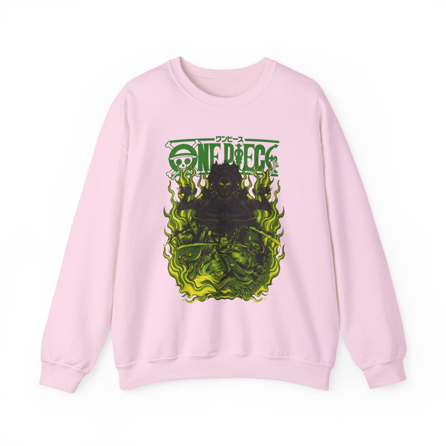Roronoa Zoro One Piece Sweatshirt – 100% Cotton Anime Pullover for Swordsman Fans