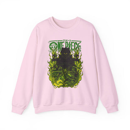 Roronoa Zoro One Piece Sweatshirt – 100% Cotton Anime Pullover for Swordsman Fans