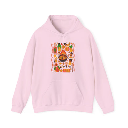 Calcifer Breakfast Hoodie – 100% Cotton Studio Ghibli Hoodie from Howl’s Moving Castle