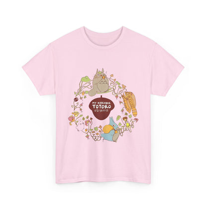 My Neighbor Totoro T-Shirt – 100% Cotton Studio Ghibli Anime Tee for Fans
