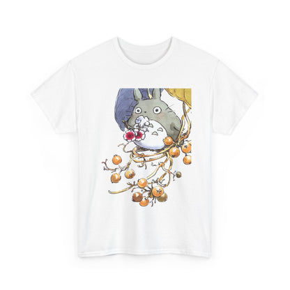 Totoro Sweet Art Shirt – Cute Studio Ghibli Cotton T-Shirt for Anime Fans