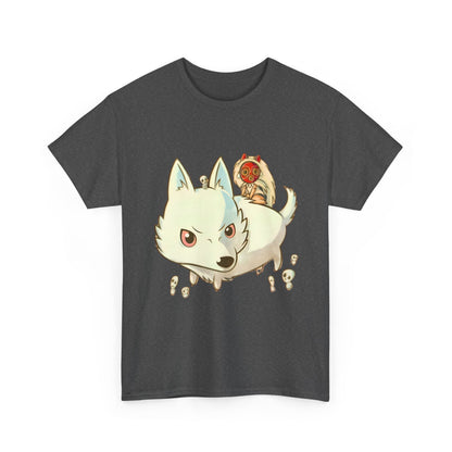Princess Mononoke Chibi T-Shirt | 100% Cotton Studio Ghibli Cute Anime Tee