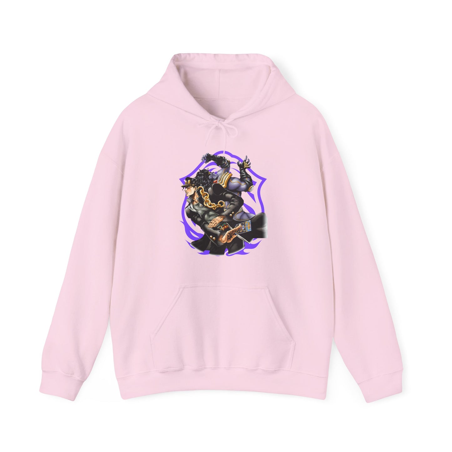 Jotaro Kujo Hoodie – 100% Cotton JoJo’s Bizarre Adventure Anime Sweatshirt