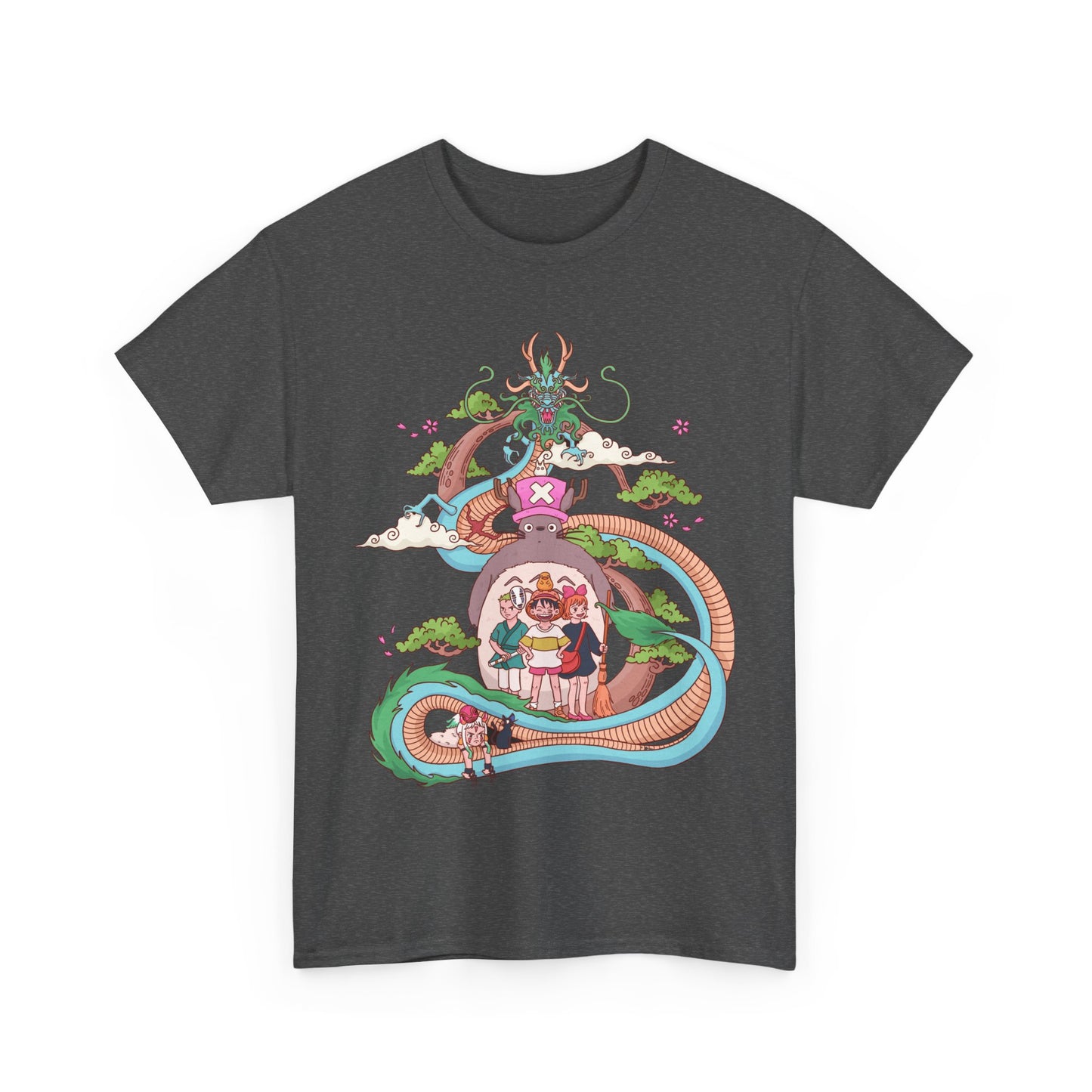 Spirited Away One Piece T-Shirt 100% Cotton | Studio Ghibli Anime Tee