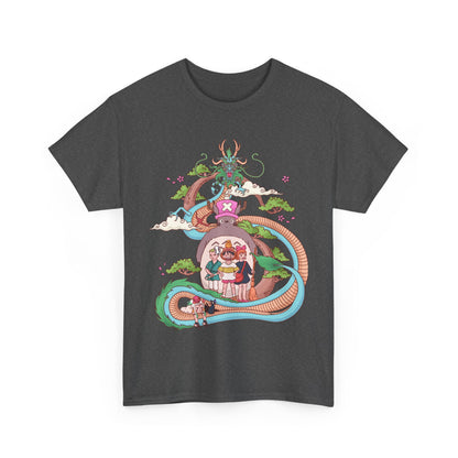 Spirited Away One Piece T-Shirt 100% Cotton | Studio Ghibli Anime Tee