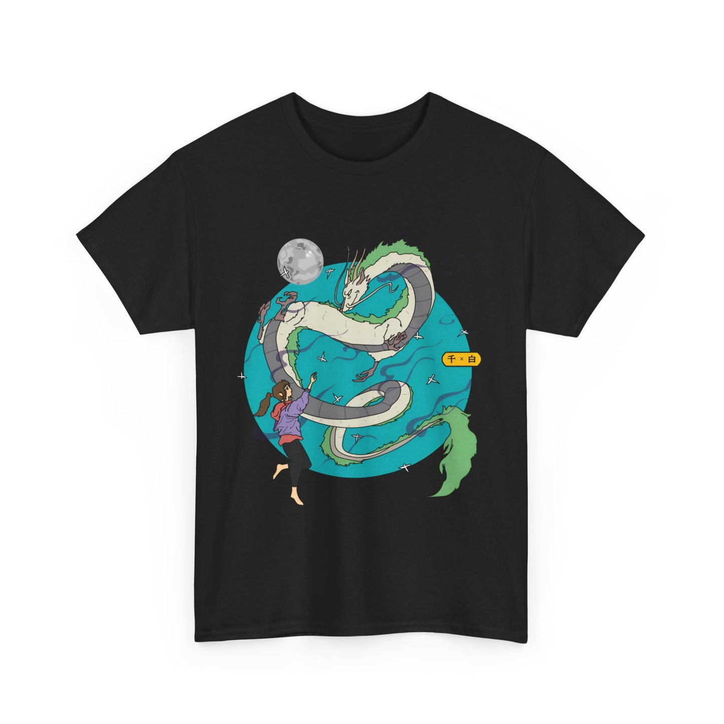 Spirited Away Art T-Shirt 100% Cotton | Studio Ghibli Anime Tee