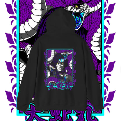 Orochimaru Naruto Back Print Hoodie – Premium Cotton Anime Streetwear