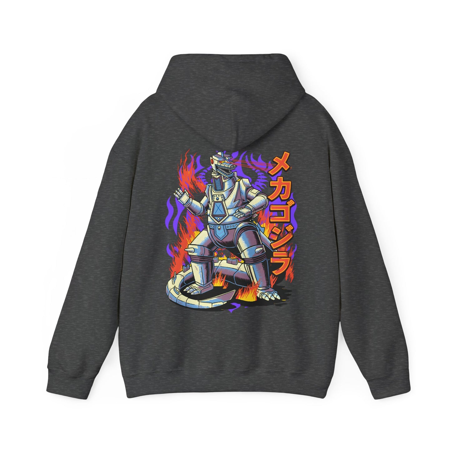 Mechagodzilla Kaiju Hoodie – 100% Cotton with Epic Back Print | Monsterverse Anime Streetwear