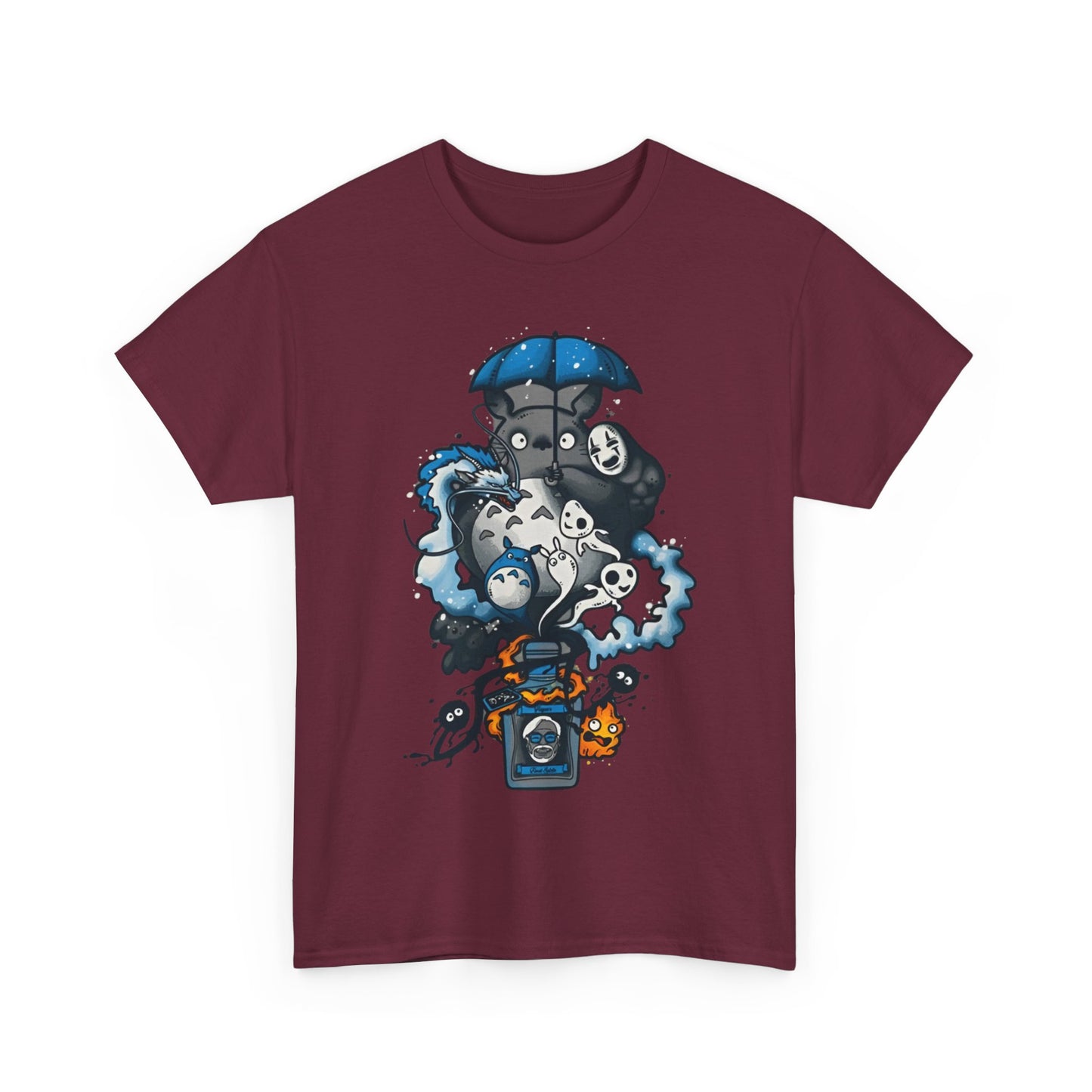 Totoro Magic Ghibli T-Shirt – 100% Cotton Studio Ghibli Tee