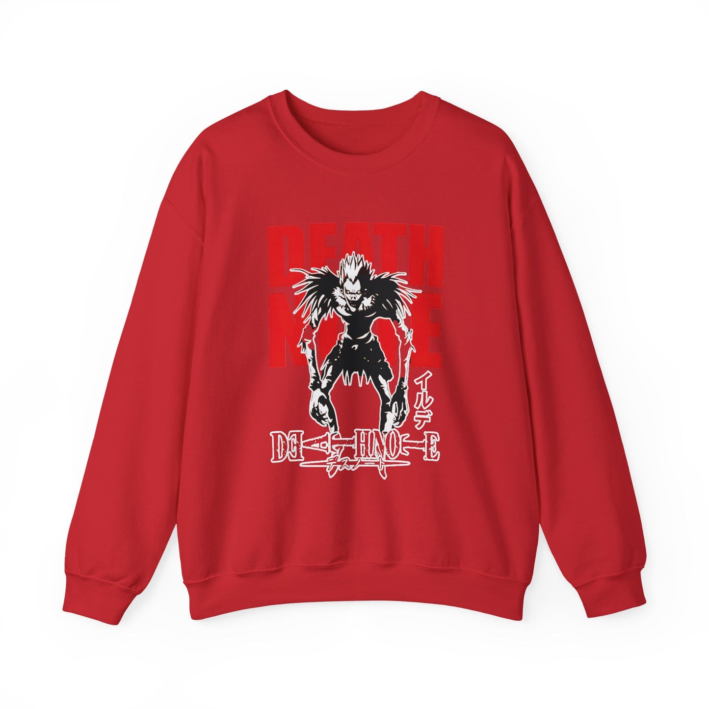 Ryuk Shinigami Death Note Sweatshirt – 100% Cotton Anime Pullover for Dark Anime Fans