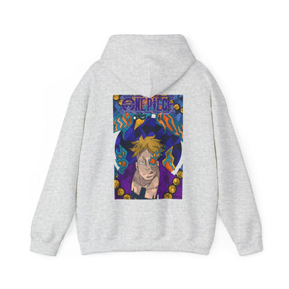 "Marco the Phoenix One Piece Hoodie – 100% Cotton Back Print Anime Sweatshirt"