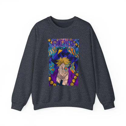 Marco the Phoenix One Piece Sweatshirt – 100% Cotton Anime Pullover for Fans