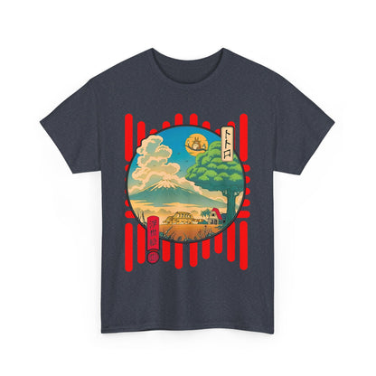 Totoro World T-Shirt – 100% Cotton Studio Ghibli Anime Tee for Fans