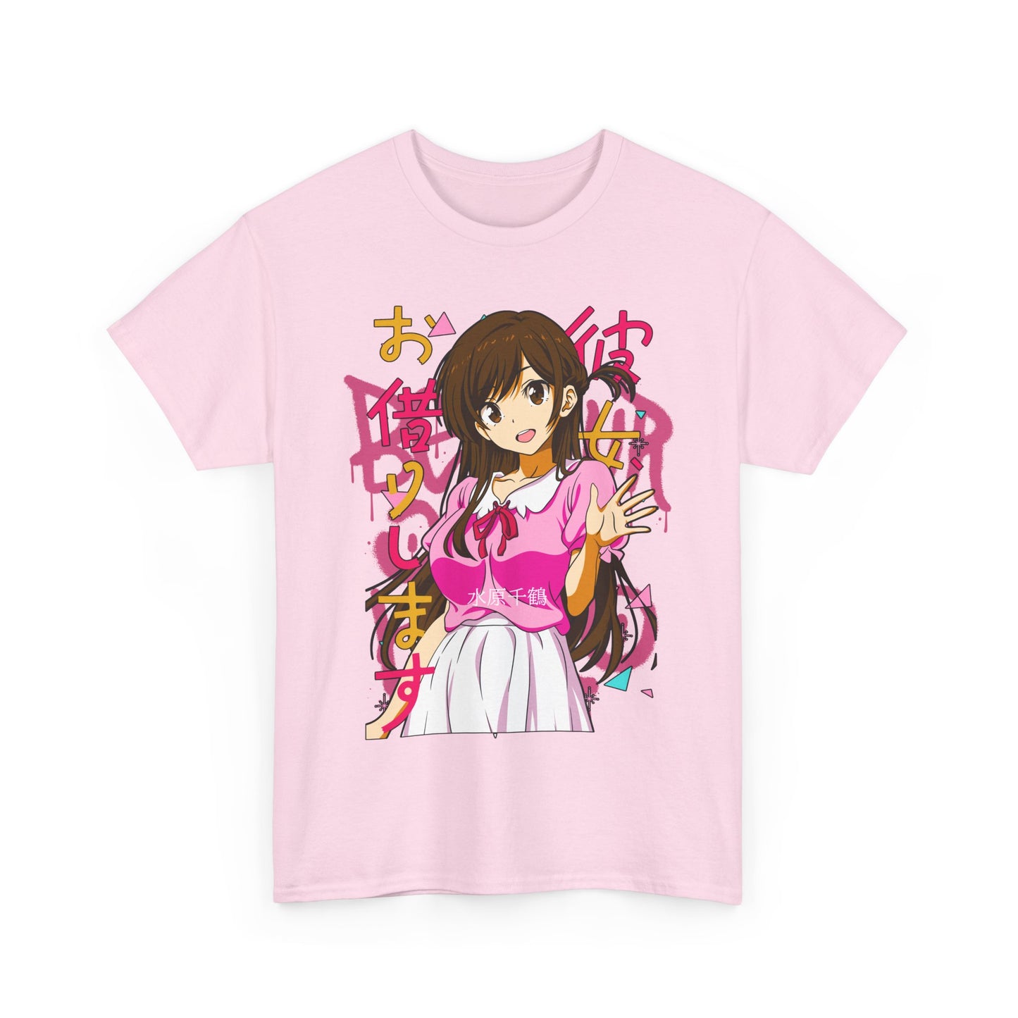 Chizuru Mizuhara T-Shirt – 100% Cotton Anime Tee from Rent a Girlfriend