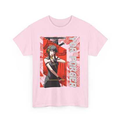 Yor Forger T-Shirt – 100% Cotton Spy x Family Anime Tee for Fans