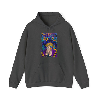 "Marco the Phoenix Hoodie – 100% Cotton One Piece Anime Sweatshirt for Fans"