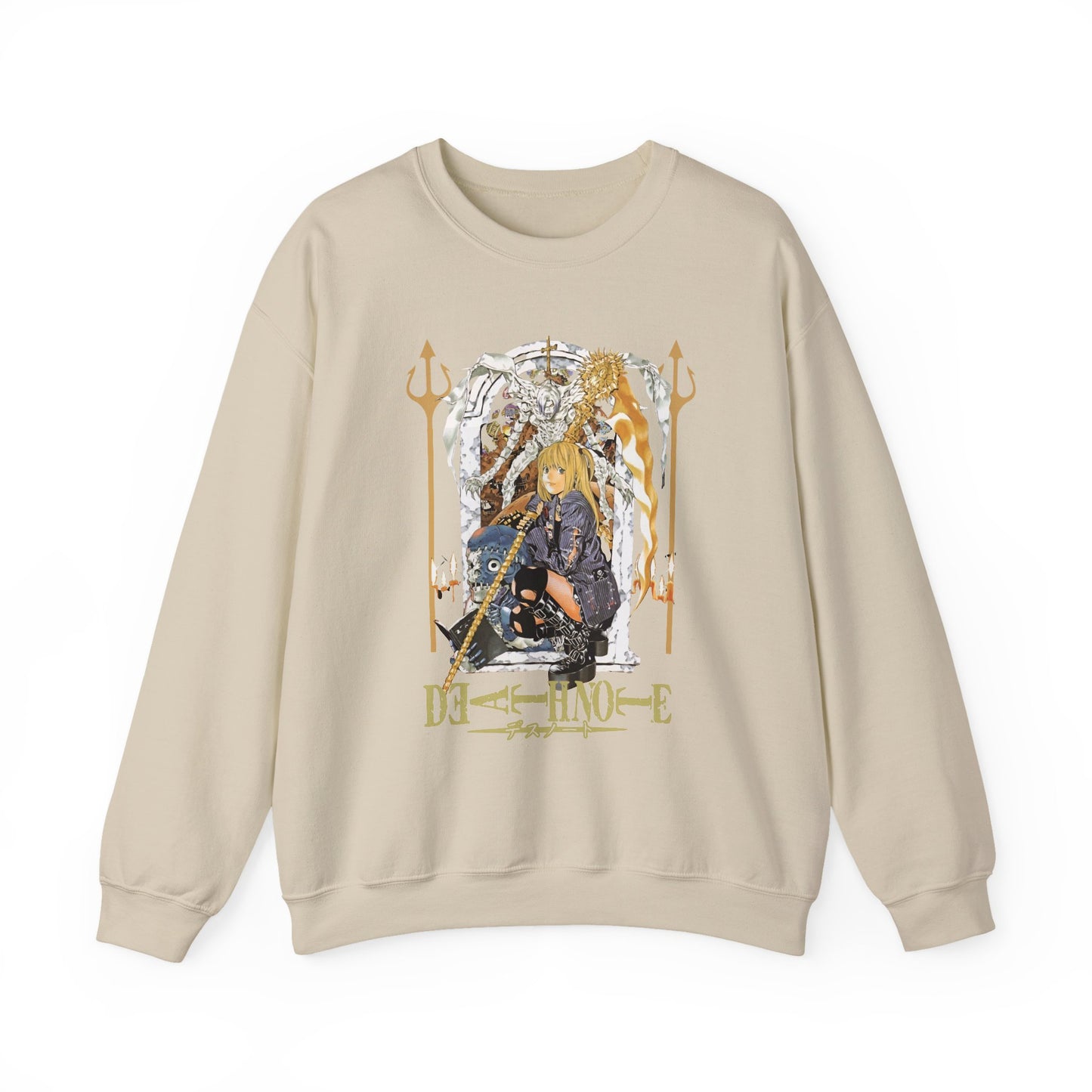 Misa Amane Death Note Sweatshirt – 100% Cotton Anime Pullover for Gothic & Otaku Style