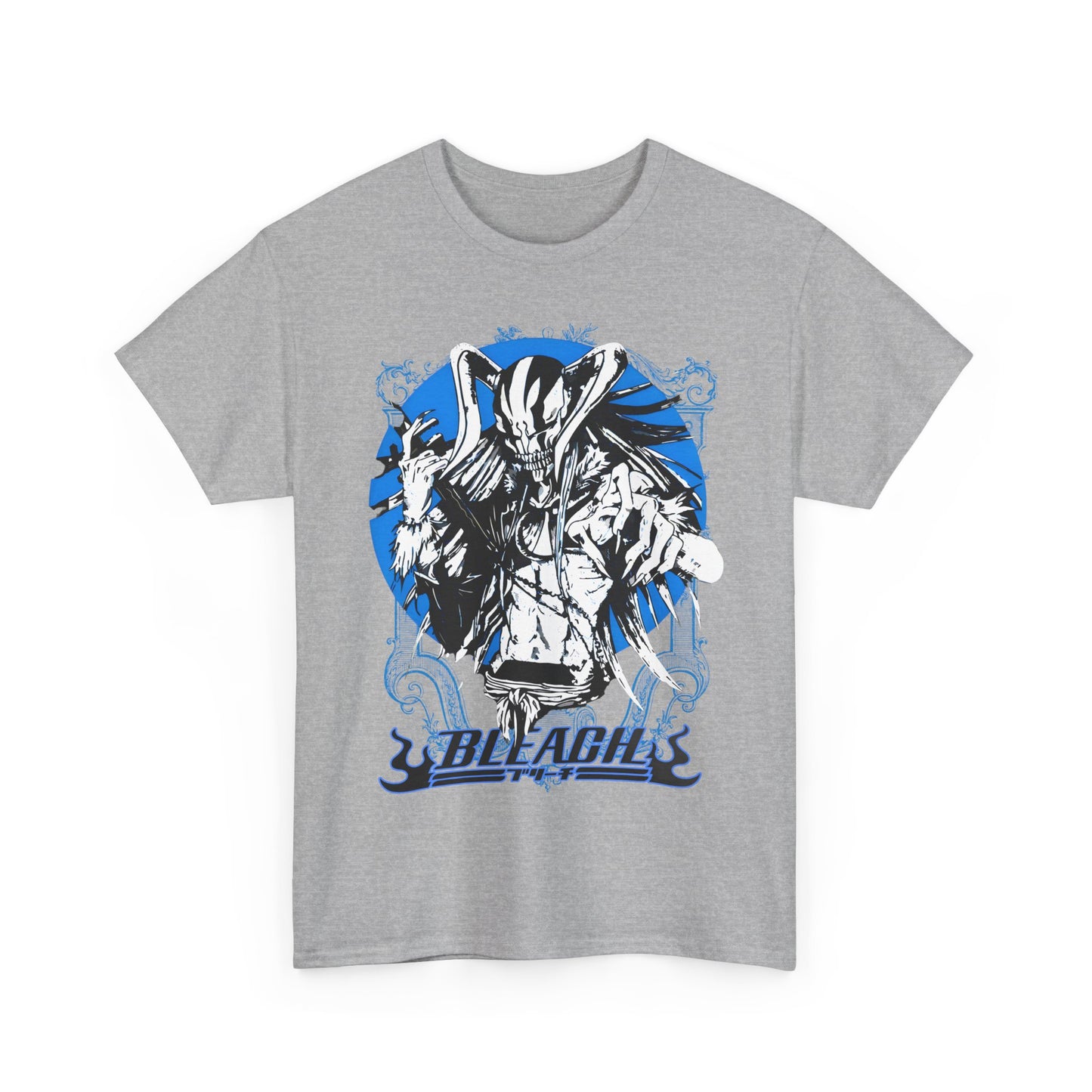 Ichigo Kurosaki Bleach T-Shirt – 100% Cotton Anime Tee Featuring Soul Reaper Style