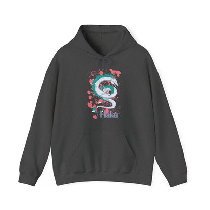 Haku Hoodie – 100% Cotton Spirited Away Dragon Hoodie | Studio Ghibli Anime Apparel