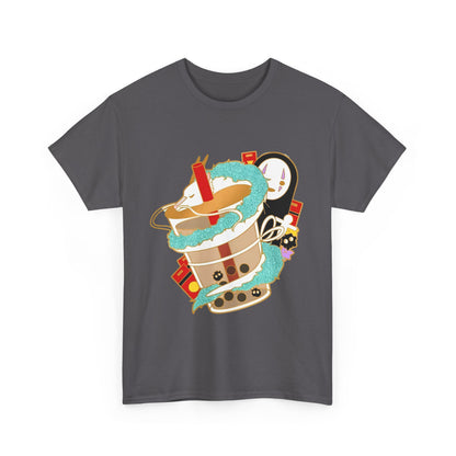 Spirited Away Smoothie Art T-Shirt | 100% Cotton Studio Ghibli Anime Tee