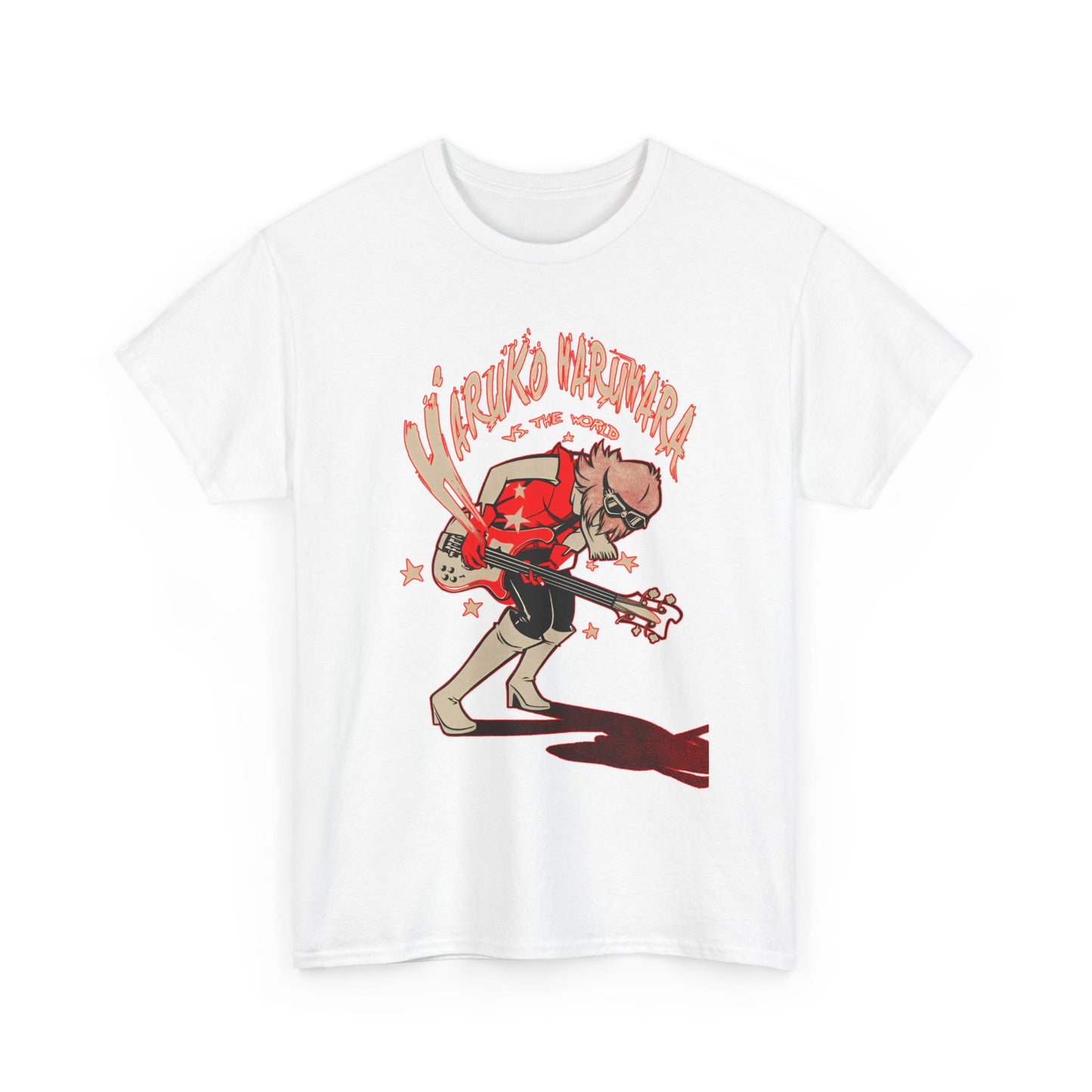 Haruko Haruhara FLCL T-Shirt – 100% Cotton Anime Tee Featuring the Iconic Space Rebel