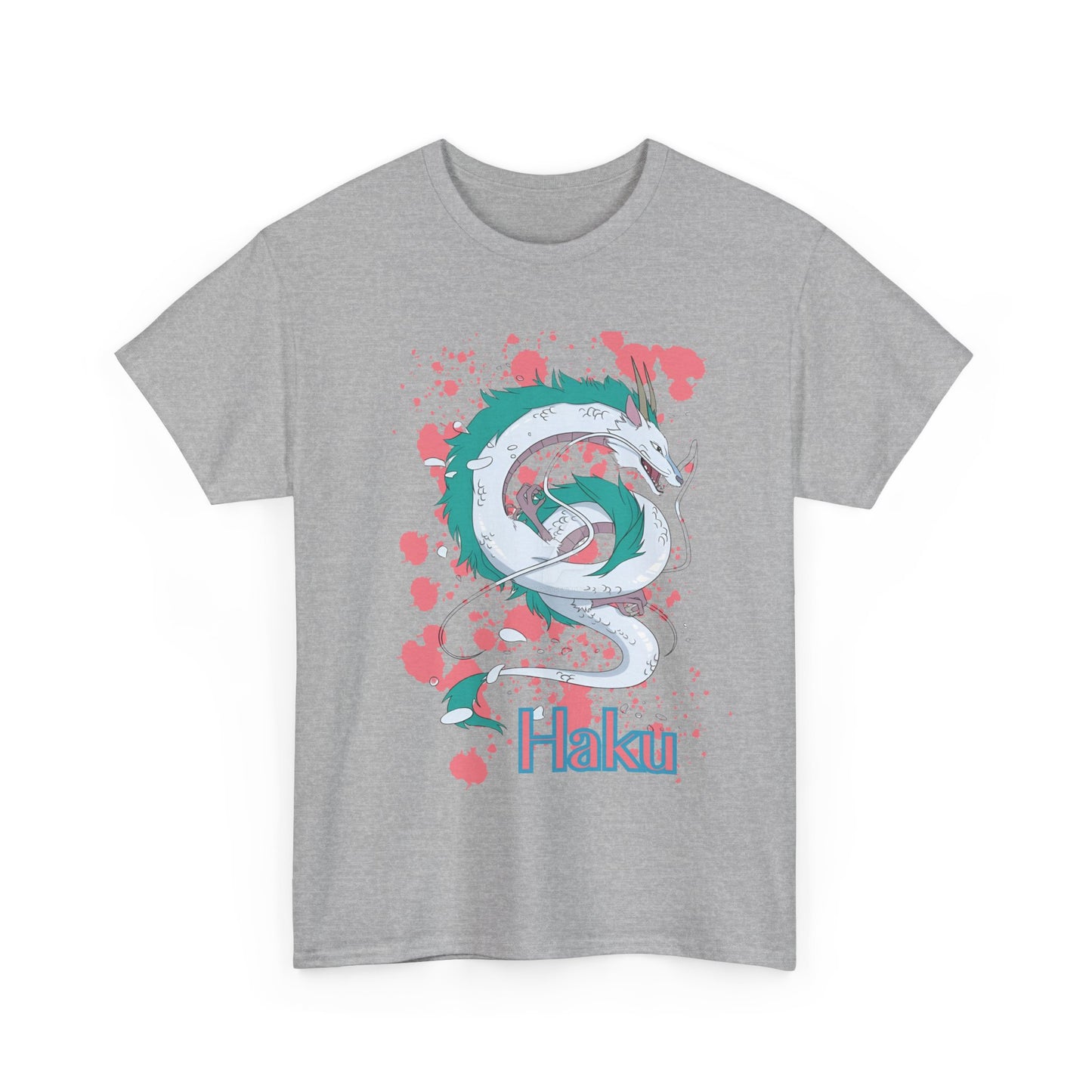 Haku Spirited Away T-Shirt – 100% Cotton Dragon Spirit Tee | Studio Ghibli Anime Shirt