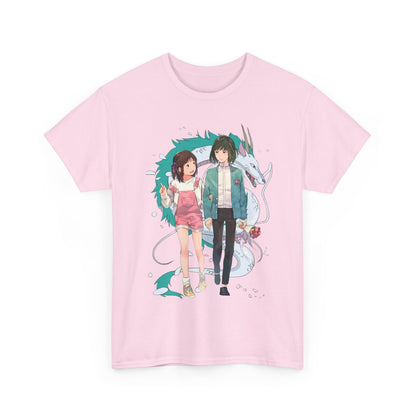 Spirited Away T-Shirt 100% Cotton Studio Ghibli Anime Graphic Tee