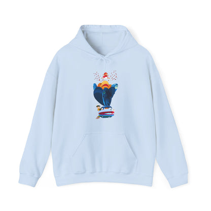 Ponyo Sosuke Sea Dreams Hoodie – 100% Cotton Studio Ghibli Ocean Anime Sweatshirt