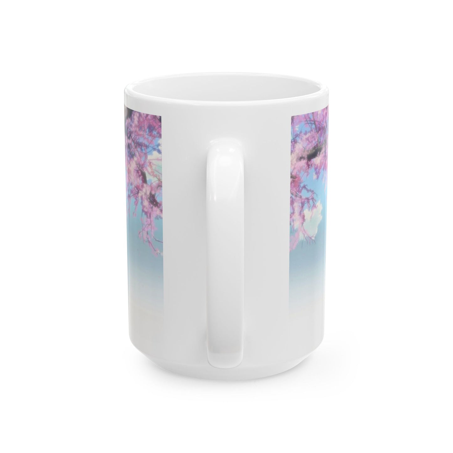 5 Centimeters Per Second Mug – Makoto Shinkai Anime Cup 11oz & 15oz – Cherry Blossom Romance Coffee Gift