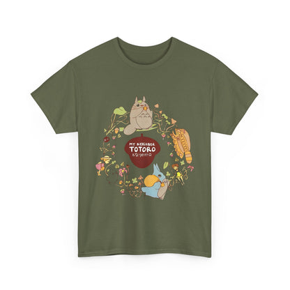 My Neighbor Totoro T-Shirt – 100% Cotton Studio Ghibli Anime Tee for Fans