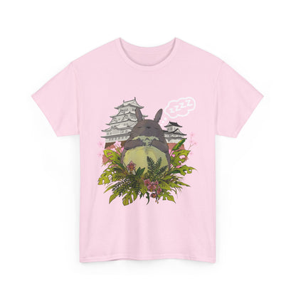 Totoro Sleep T-Shirt 100% Cotton Studio Ghibli Anime Graphic Tee