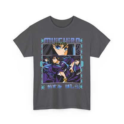 Muichiro Tokito Demon Slayer T-Shirt – 100% Cotton Anime Tee for Mist Hashira Fans