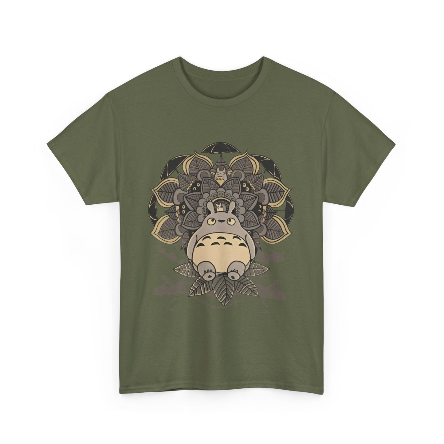 My Neighbor Totoro Art T-Shirt 100% Cotton Studio Ghibli Anime Tee