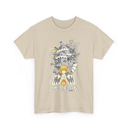 Howl’s Moving Castle Portrait T-Shirt | Studio Ghibli Anime Cotton Tee