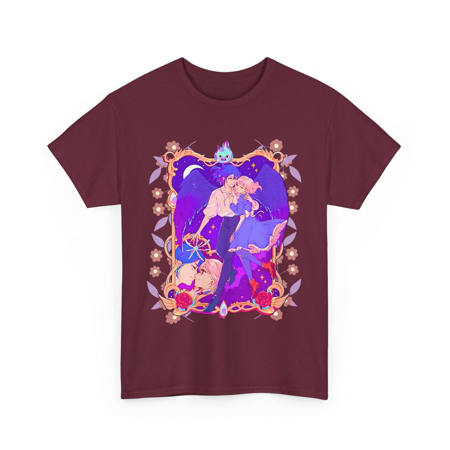 Howl’s Moving Castle Shirt – 100% Cotton Ghibli Anime T-Shirt