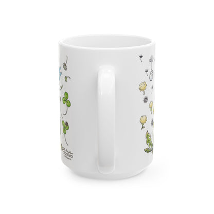 Totoro Green Mug – Studio Ghibli Ceramic Coffee Cup – 11oz & 15oz Gift for My Neighbor Totoro Fans